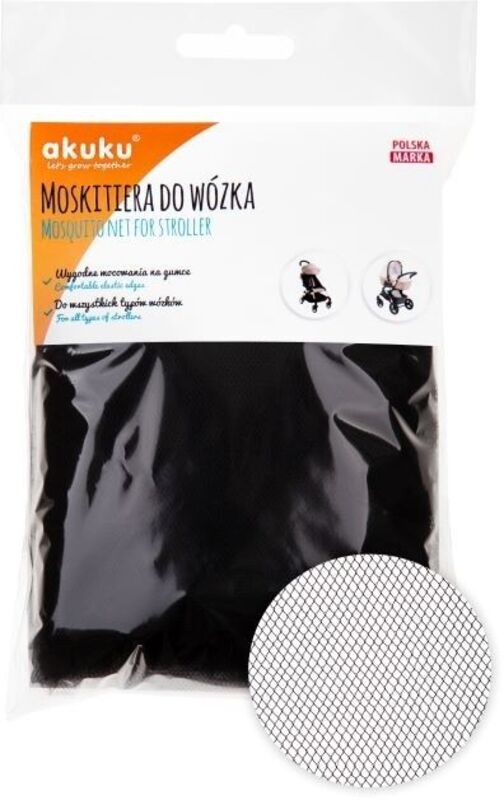 Akuku Κουνουπιέρα Καροτσιού Black (A0446-BLACK)