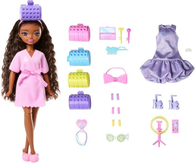 Barbie Dream Besties GRWM-Barbie Brooklyn (JGG39)