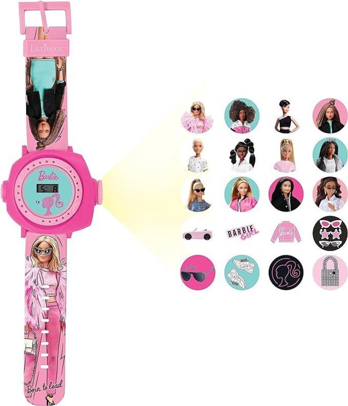 Barbie Ρολόι Digital Projection (25.DMW050BB)
