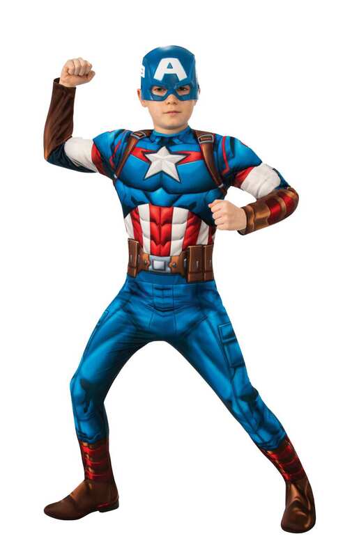 Captain America Deluxe Στολή-Small (301004/S)