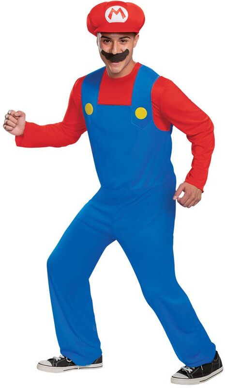 Disguise Super Mario Classic Στολή Ενηλίκων Medium (108459T)