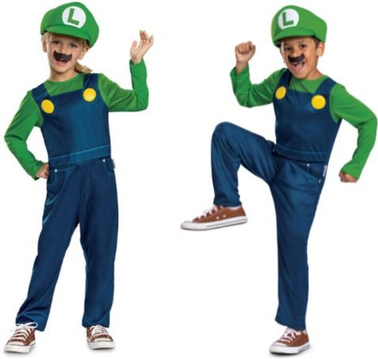 Jakks Pacific Disguise Luigi Στολή Medium No 7-8 (158759K-20L/M)