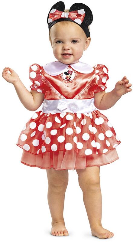 Jakks Pacific Disguise Red Minnie Classic Στολή No 12-18 (129379W)