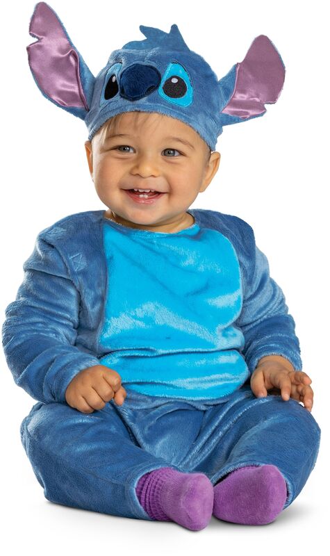 Jakks Pacific Disguise Stitch Deluxe Στολή Small No 18-24m (165819S-20L/todd./S)