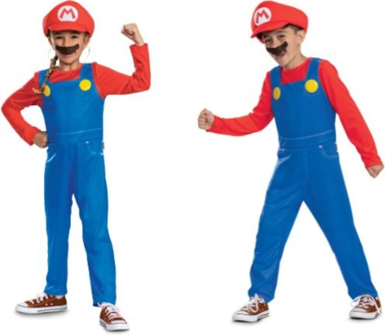 Jakks Pacific Disguise Super Mario Στολή Medium No 7-8 (149409K-20L/M)