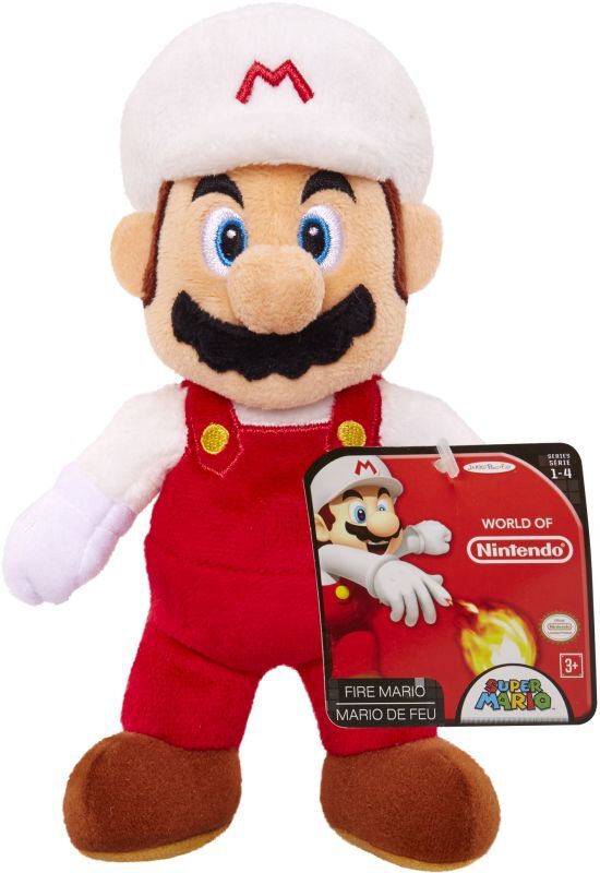 Jakks Pacific Nintendo Mario Bros Λούτρινο 19cm - 6 Σχέδια (62845)