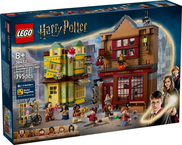 LEGO Harry Potter Quality Quidditch Supplies & Ice Cream Parlour (76452)