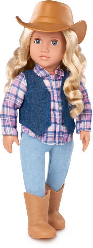 Our Generation Κούκλα Ashleigh With Western Outfit (BD31712Z)