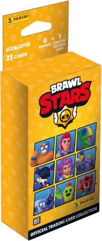 Panini Brawl Stars Κάρτες Eco Blister (PA.BL.BS.225)