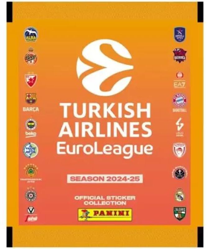 Panini Euroleague 25 Αυτοκόλλητα (PA.XA.EL.025)