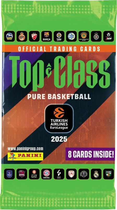 Panini Euroleague Top Class 25 Κάρτες (PA.KA.EL.225)