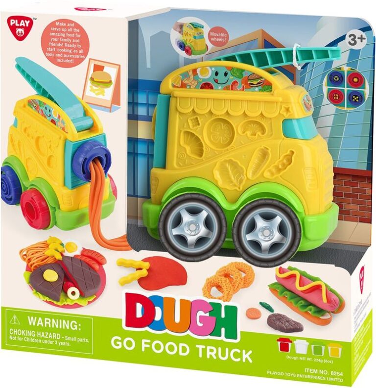 Playgo Πλαστοζυμαράκια Dough Go Food Truck (8254)