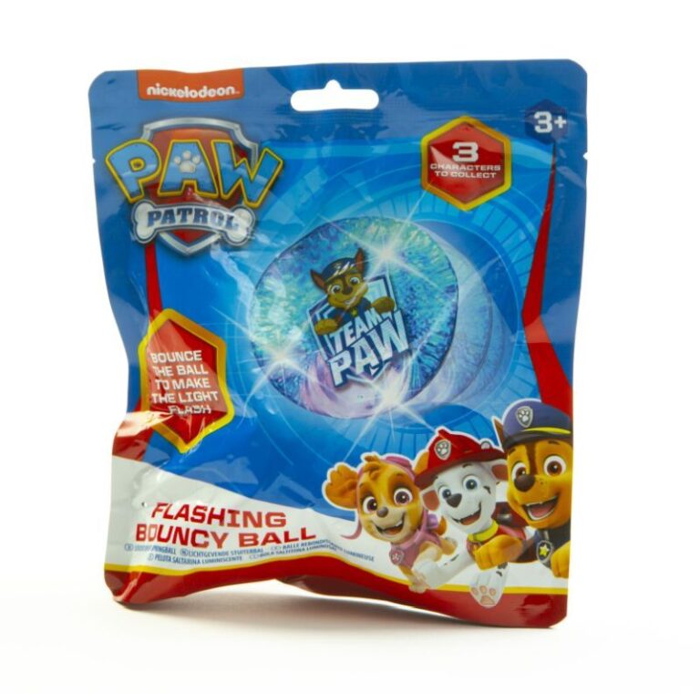 RMS Paw Patrol Μπάλα Led Bouncy Balls-3 Σχέδια (97-0013)
