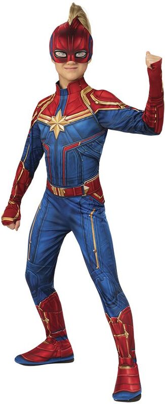 Rubie's Captain Marvel Classic Στολή Medium No 5-6 (700594/M)