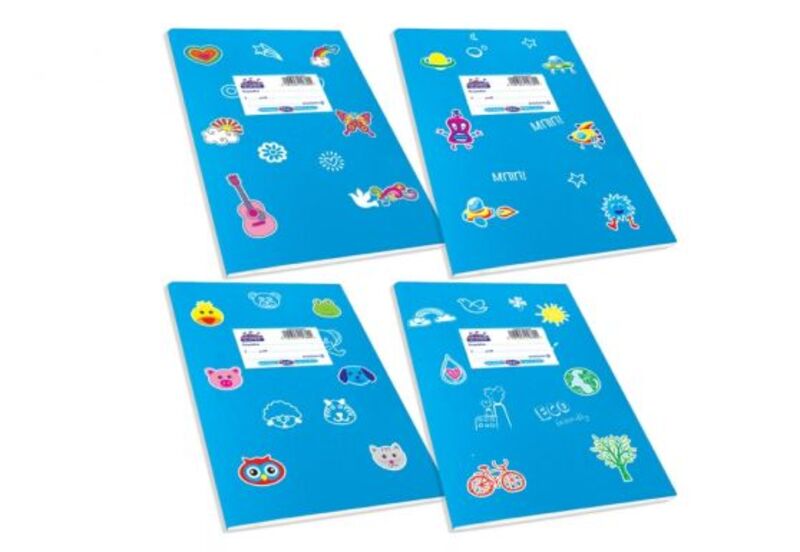 Skag Τετράδιο Θαλασσί Χρωματιστό Fancy 17x25-50 Φύλλων 80gr 1Τμχ (246804)