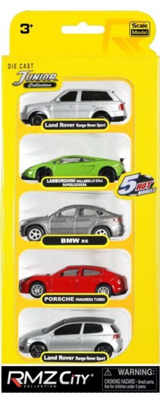 UF RMZ City-D/C Αυτοκίνητα Σετ Collection 5Τμχ 3'' (344100S-5G-B)