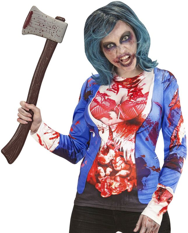 WM T-Shirt Ενηλίκων Zombie Woman (98709)