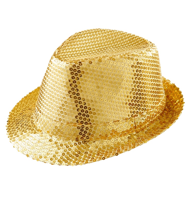 WM Καπέλο Με Χρυσές Παγιέτες (9067D)