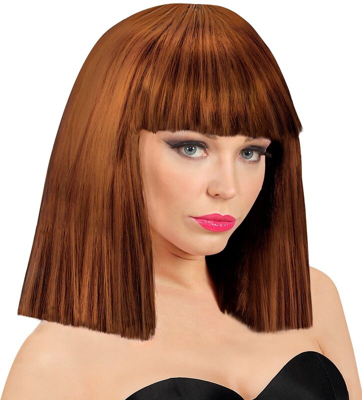 WM Περούκα Καστανή Showgirl (10264)