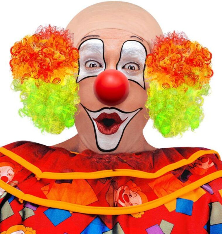 WM Περούκα Φαλακρού Clown (8389C)