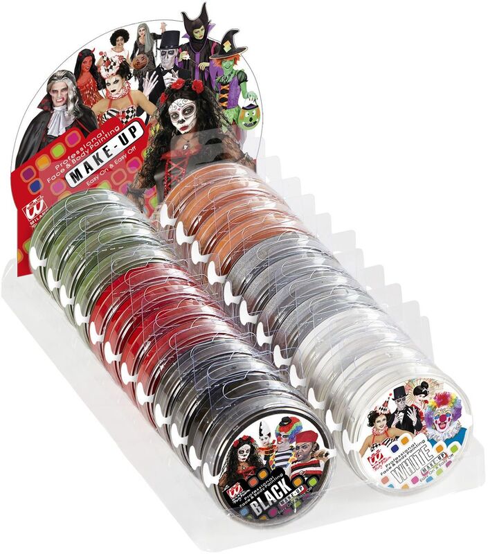WM Σετ MakeUp Halloween-6 Σχέδια-1Τμχ (02401)