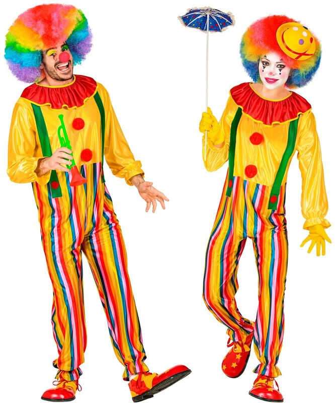 WM Στολή Ενηλίκων Circus Clown Large (39633)