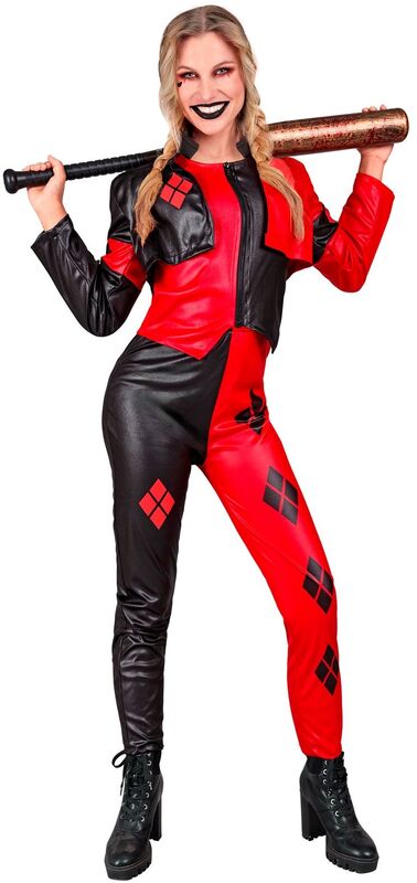 WM Στολή Ενηλίκων Evil Harlequin Medium (18812)