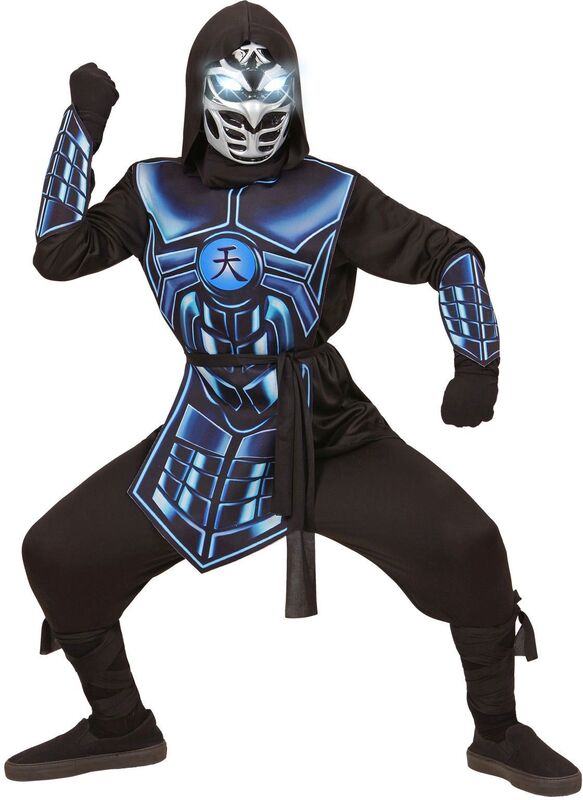 WM Στολή Παιδική Cyber Ninja No 5-7 (07916)