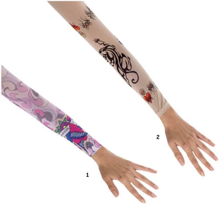 Γάντια Tattoo 50cm - 2 Σχέδια (71356)