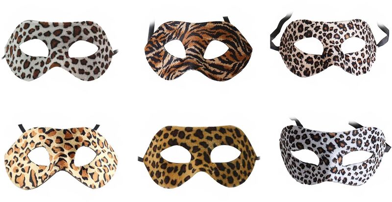 Μάσκα Ματιών Animal Print-6 Σχέδια-1Τμχ (Α1428)