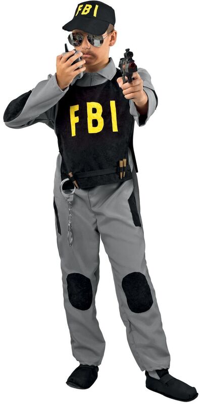 Στολή Παιδική Πράκτορας FBI No 10 (76810)
