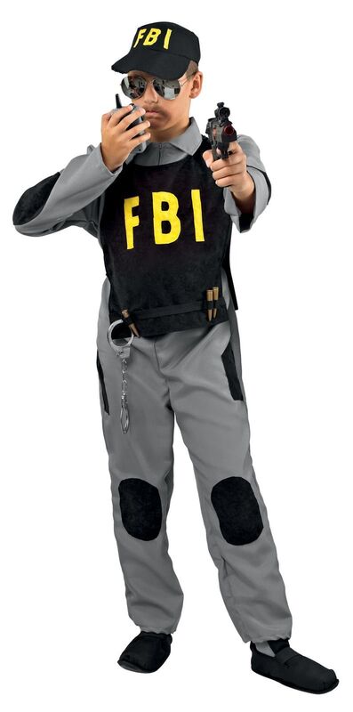Στολή Παιδική Πράκτορας FBI No 12 (76812)
