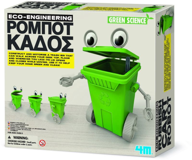 4M Green Science-Ρομπότ Κάδος (3371/4M0406)