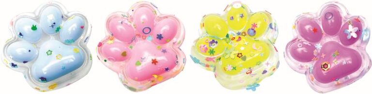 ASTF Cool Mix Squishy Cat Paw-4 Σχέδια-1 Τμχ (T26285)