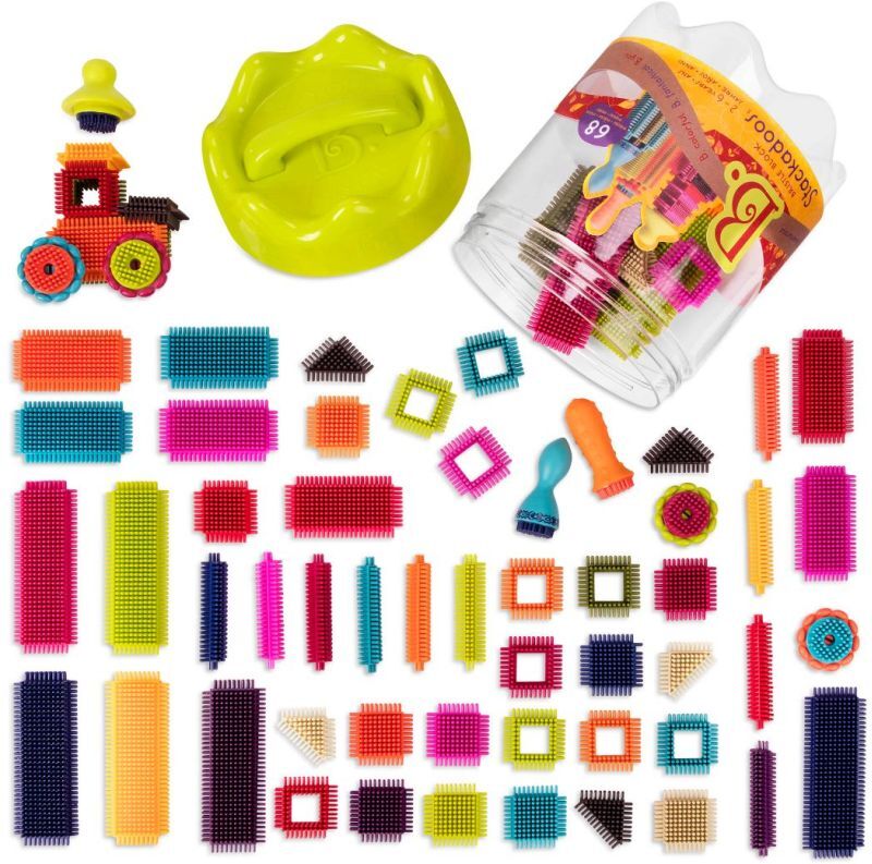 B.Toys Τουβλάκια Stackadoos 68τμχ. (BX1175Z)