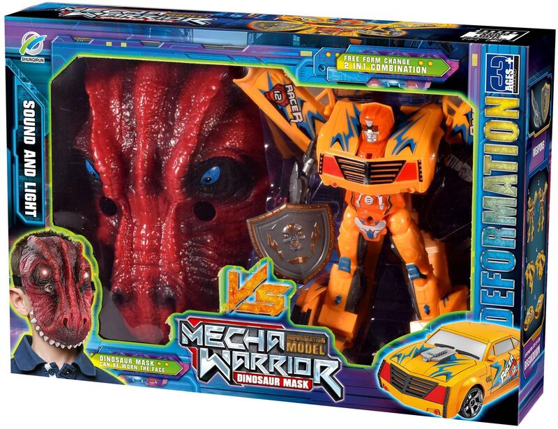 BW Robot Deformation Warrior 2 In 1-2 Σχέδια (168-6)