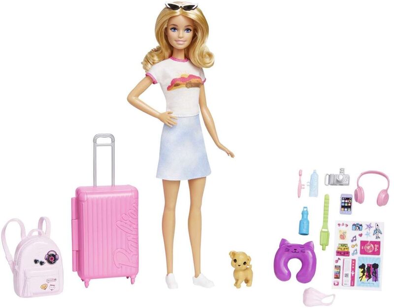 Barbie Dreamhouse Adventures-Barbie Έτοιμη Για Ταξίδι (HJY18)