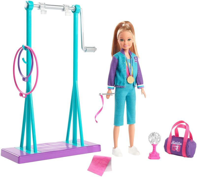 Barbie Stacie Αθλήτρια Ενόργανης Γυμναστικής (GBK59)