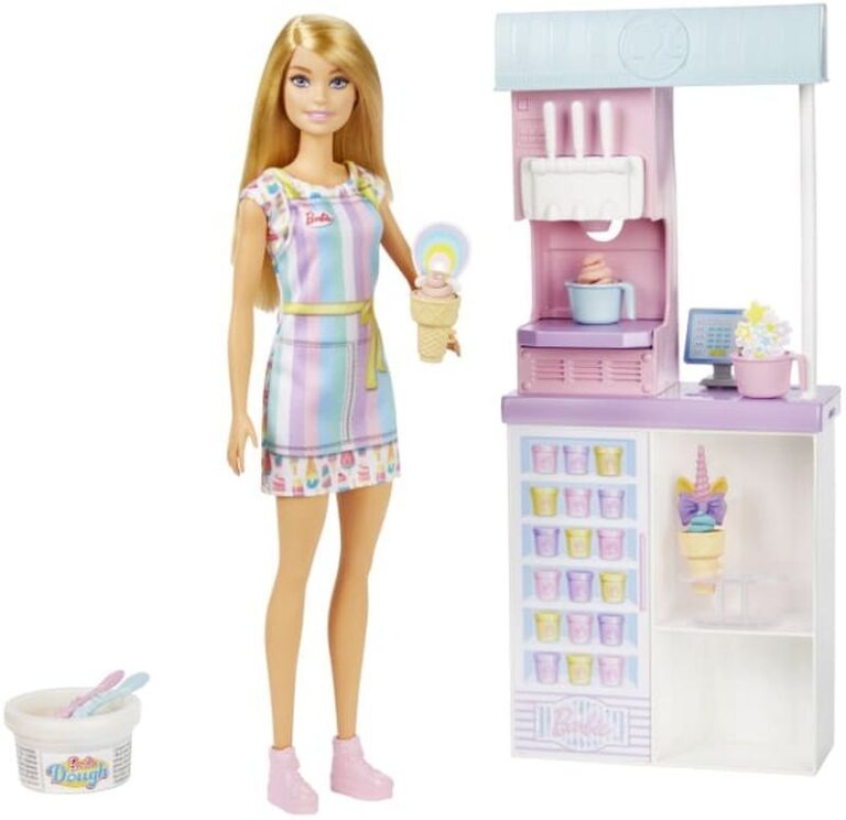 Barbie Εργαστήριο Παγωτού (HCN46)