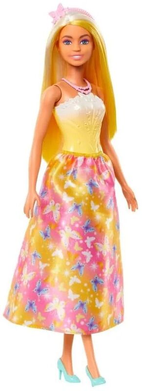 Barbie Πριγκίπισσα Πορτοκαλί Ανταύγιες (HRR09)