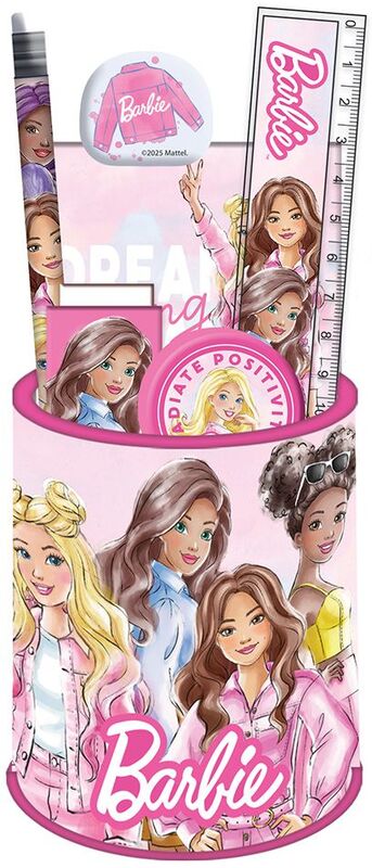 Barbie Σετ Σχολικό+Μολυβοθήκη (349-89884)