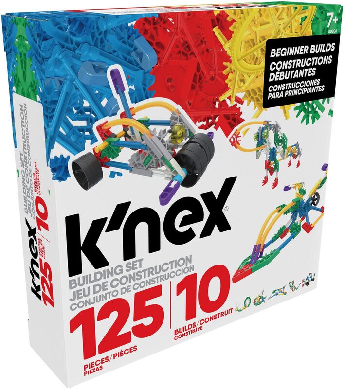 Basic Fun K'Nex Σετ Beginner Builds-125 Τμχ (80206)