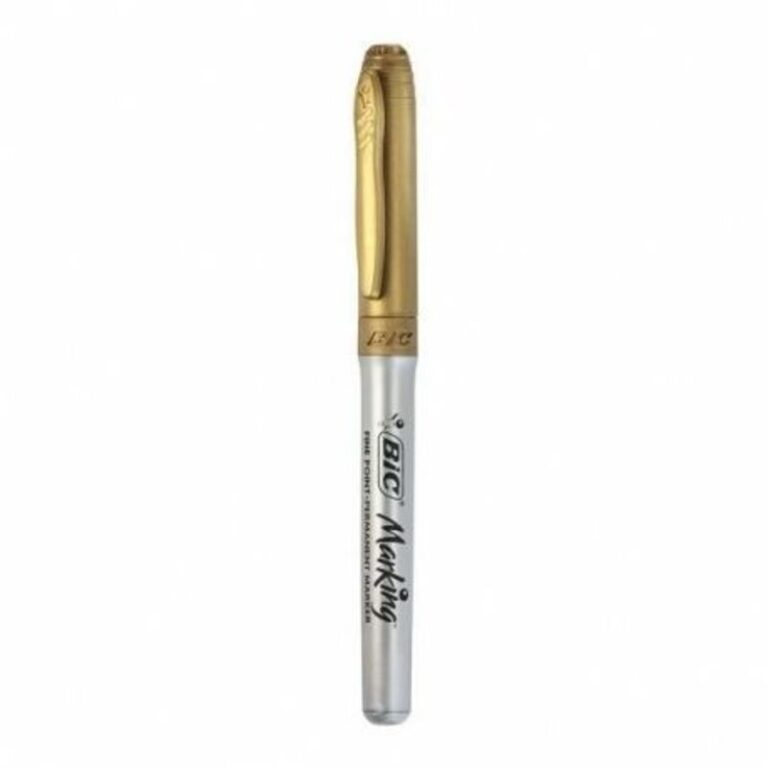 Bic B.Μαρκαδόρος Ανεξίτηλος Metallic Intensity Χρυσό (950466)