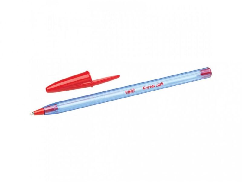 Bic B.Στυλό Cristal Soft Κόκκινο (918520)