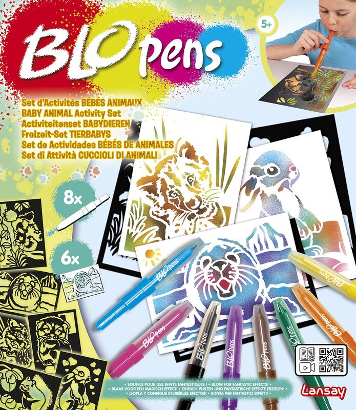 Blopens Αερογράφος Baby Animal Activity Set (23549)