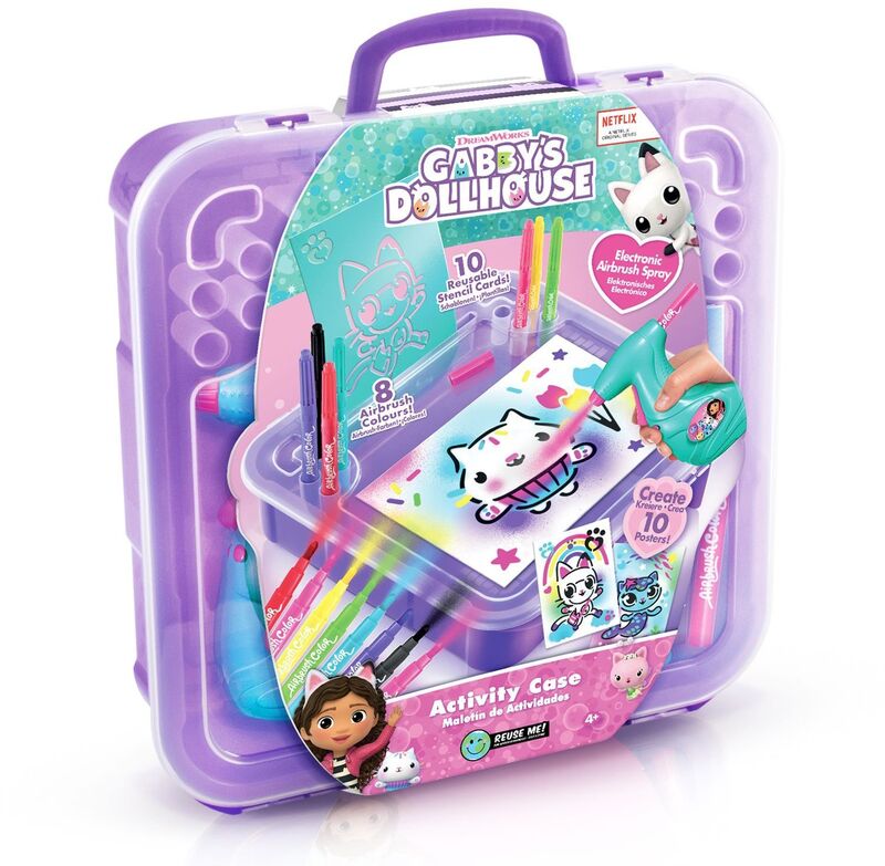 Canal Gabby's Dollhouse Αερογράφος Art Case (GAB024)