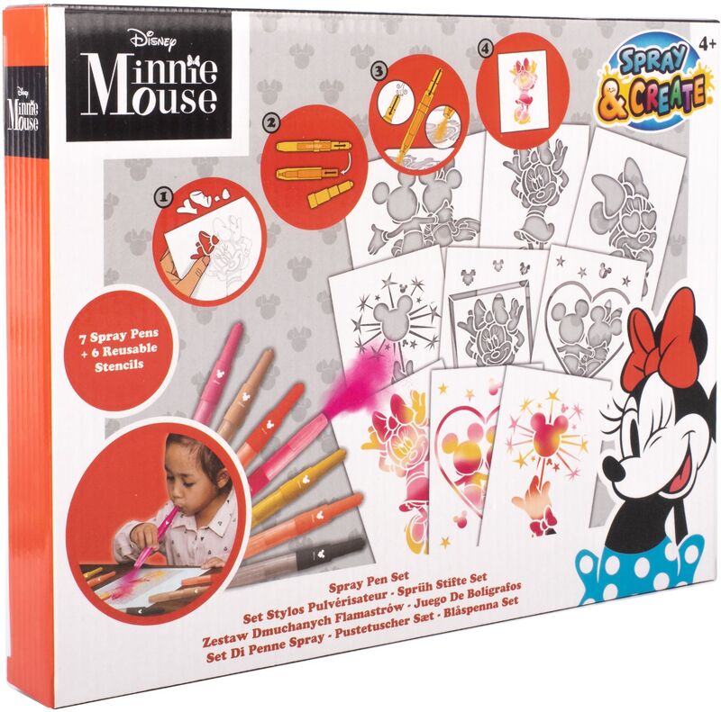Canenco Minnie Αερογράφος Set (MM22364)