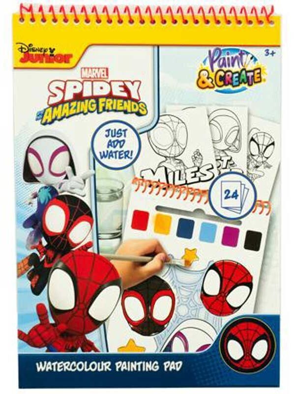 Canenco Spidey Μπλοκ Ζωγραφικής Watercolour (SP24355)