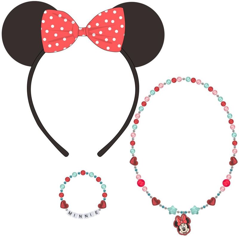 Cerda Minnie Σετ Κοσμήματα & Στέκα 3Τμχ (2500003074)
