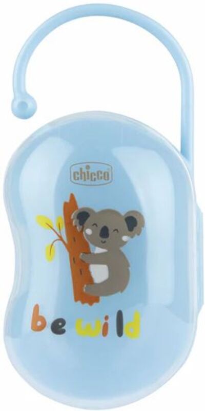 Chicco Θήκη Για 2 Πιπίλες-Σιέλ (C80-00205-21)